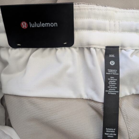 Lululemon Men's License to Train Jogger Regular Inseam in Raw Linen, Size XXL - Picture 10 of 10